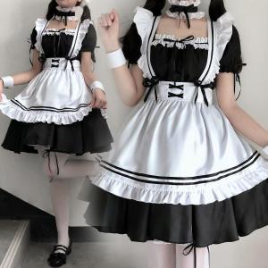 メイド服 ハロウィン コスプレ メイド服 メイド 仮装 衣装 女性 可愛い コスチューム レディース 大人 コスプレ 大きいサイズ 正統派メイド