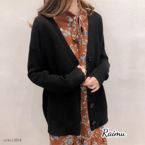 ニットカーディガン ジャケット レディース シ...の詳細画像2