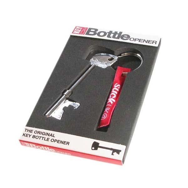 ネコポス 送料280円 !!  Suck UK ボトルオープナー キーホルダー 栓抜き