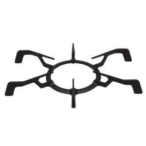 リンナイ ガステーブル専用部品 ごとく※左右共通（黒） 010-320-000 リンナイ（Rinnai） 純正部品 (010-320-000) ごとく（五徳） 大サイズ