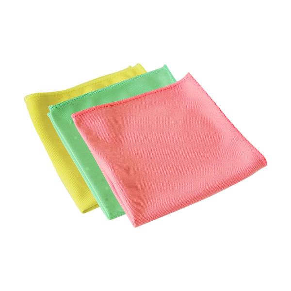 マイクロファイバー　3色セット（3色×１枚）【製造元出荷】