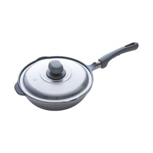 ムスイ片手鍋　フライパン　26㎝ 【未使用品】 KING Series HAL万能無水鍋 26【製造元出荷】 : リンナイ公式ストア