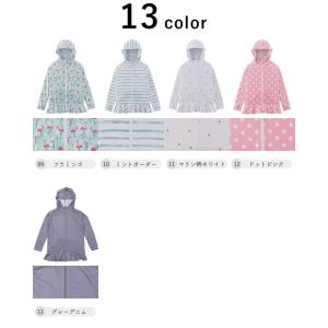 SALE ラッシュガード キッズ フリルパーカ...の詳細画像2