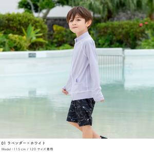 SALE ラッシュガード キッズ スタンドカラ...の詳細画像3