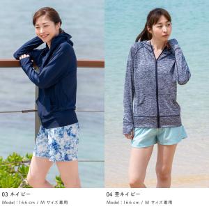 SALE ラッシュガード レディース パーカー...の詳細画像5