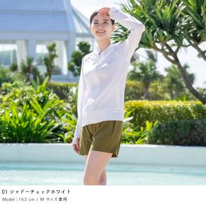 ラッシュガード レディース フードジップパーカ...の詳細画像3