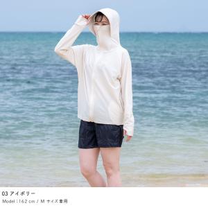 ラッシュガード レディース ハイネックパーカー...の詳細画像5