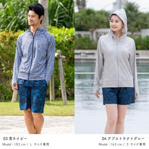ラッシュガード ユニセックス ジップポケット付...の詳細画像5