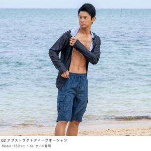 サーフパンツ メンズ カーゴ 水着 ボードショ...の詳細画像3