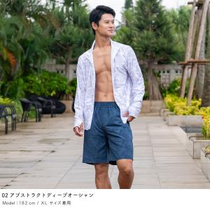 サーフパンツ メンズ ミドル丈 水着 ボードシ...の詳細画像4
