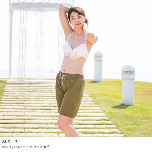 サーフパンツ レディース ロング丈 水着 ボー...の詳細画像4