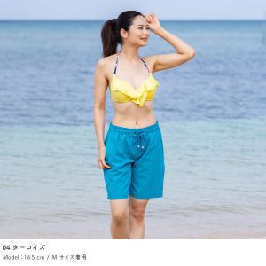 サーフパンツ レディース ロング丈 水着 ボー...の詳細画像5