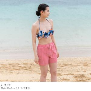 サーフパンツ レディース ミドル丈 水着 ボー...の詳細画像3