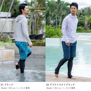 ラッシュガード メンズ トレンカ 体型カバー ...の詳細画像3
