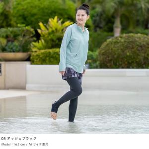 ラッシュガード レディース トレンカ 体型カバ...の詳細画像5