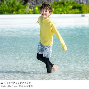 ラッシュガード キッズ レギンス 10分丈 男...の詳細画像5