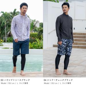 ラッシュガード メンズ レギンス 10分丈 体...の詳細画像4
