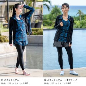 ラッシュガードセット 上下 レディース スタン...の詳細画像4
