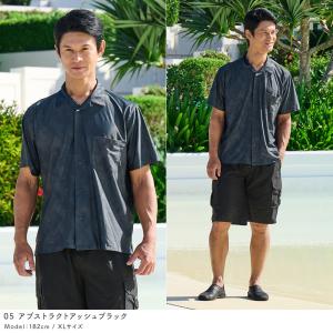 メンズ 半袖カラーシャツ ラッシュガード メン...の詳細画像5
