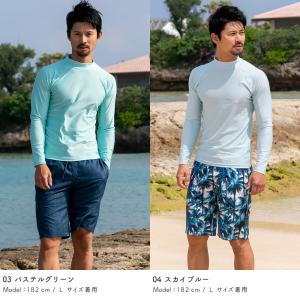 ラッシュガード ユニセックス 長袖Tシャツ 立...の詳細画像4