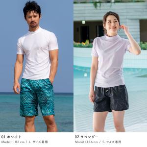 ラッシュガード ユニセックス 半袖Tシャツ 立...の詳細画像3