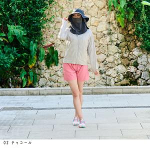 フェイスマスク付きサファリハット メンズ レデ...の詳細画像4
