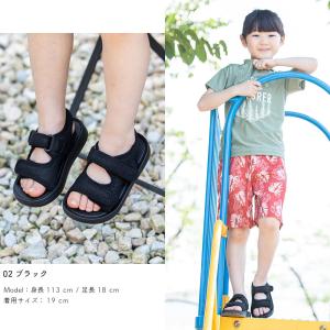 サンダル キッズ 子供 女の子 男の子 バンド...の詳細画像3