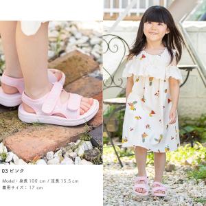 サンダル キッズ 子供 女の子 男の子 バンド...の詳細画像4