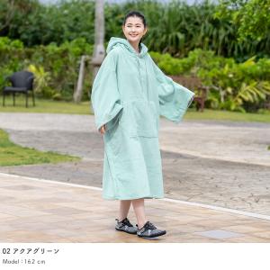 タオルポンチョ お着替えポンチョ サウナポンチ...の詳細画像5