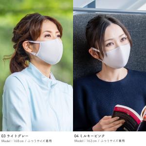 銀イオン抗菌加工 ラテックス立体型マスク 3枚...の詳細画像5