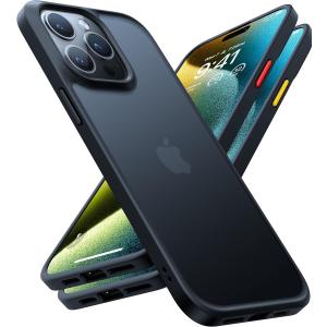 【10%OFFクーポン！在庫限り】iPhone15Pro ケース TORRAS 正規品 iPhoneケース 耐衝撃 マット ブラック Guardian Series