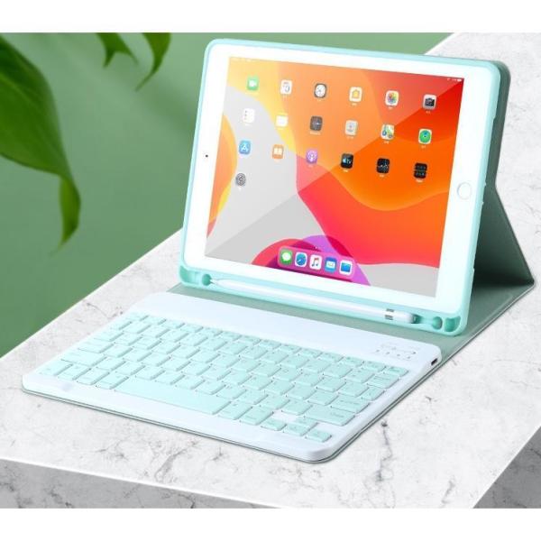 iPadキーボードカバー、マウスとタッチパネル付きiPad 10.2 10.9 2023 iPad ...