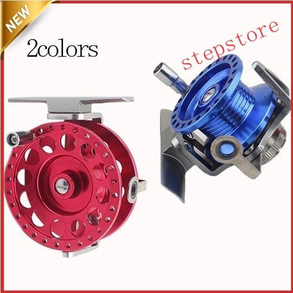 フライリール フィッシングリール イカダリール ドラグ付き アルミ合金 釣り 漁具 2022新作