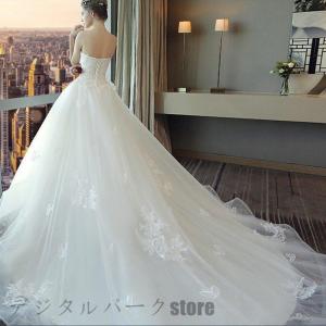 ウエディングドレス aライン オフショルダー ロングドレス 引き裾 トレーン 結婚式 花嫁 白 フォーマルドレス サッシュベルト シルク hs013