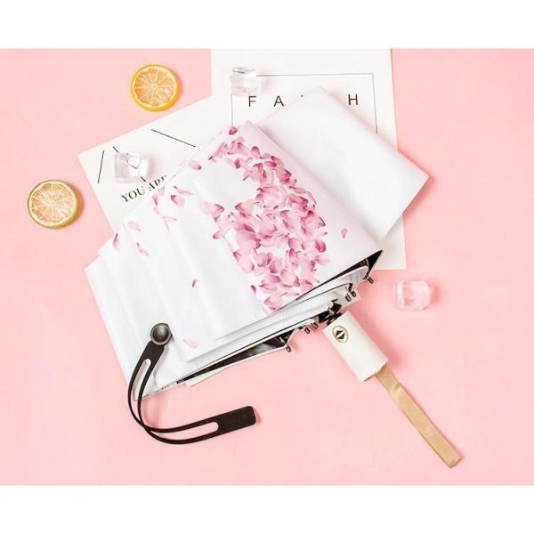 折りたたみ傘 自動開閉 軽量 レディースかわいい 折り畳み傘 花柄 丈夫 大きい おしゃれ 大人用 ...