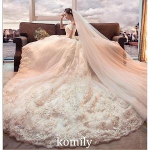 ウエディングドレス 結婚式ドレス 花嫁ウェディングドレス ウェディングドレス プリンセスドレス エンイブニングドレス 二次宴会
