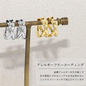 ピアス 18金 レディース 18Kコーティング...の詳細画像2