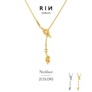 ネックレス レディース ラリエット Y字 結び目...の商品画像