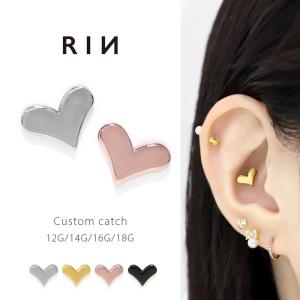 凛 RIN 軟骨ピアス 16G ボディピアス ハート 矢 アロー 天使の矢