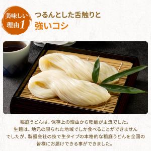 うどん 稲庭 本生うどん 4食 比内地鶏つゆ ...の詳細画像4