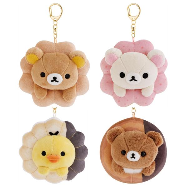 リラックマ ミスタードーナツ ぶらさげぬいぐるみ コリラックマ キイロイトリ チャイロイコグマ ぬい...