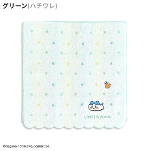 ちいかわ タオルハンカチ ドット 綿100 ハ...の詳細画像3