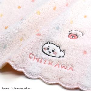 ちいかわ タオルハンカチ ドット 綿100 ハ...の詳細画像4
