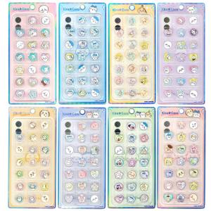 ちいかわ KiraCoro おはじきシール 1シート シール ステッカー 立体 ハード デコ キャラクター かわいい カミオジャパン 正規品