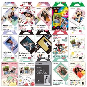 【即納】 チェキフィルム instax mini 10枚 カメラ カラー キャラクター インスタックス ミニ チェキ用 フジフイルム 富士フィルム｜rinsmile