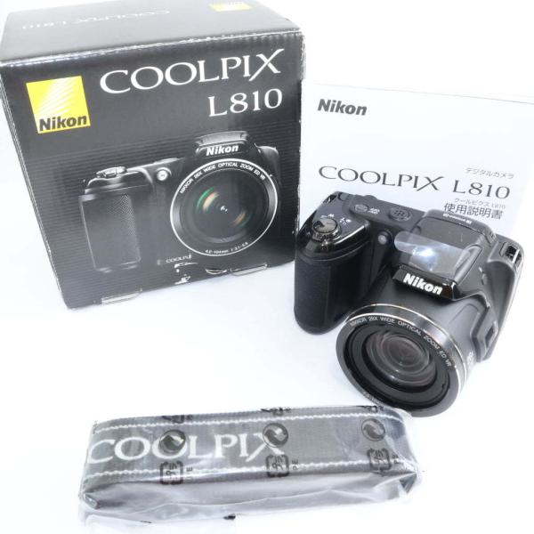 NIKON COOLPIX L810 ブラック ニコン クールピクス k1604