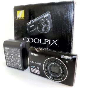 《新品級》 コンパクトカメラ NIKON COOLPIX S5100 スマートブラック コンデジ ニコン クールピクス k2539｜rinsmile