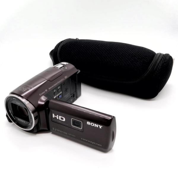 訳あり ビデオカメラ SONY HDR-PJ670 ボルドーブラウン ソニー k3170