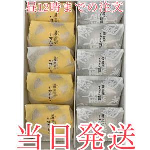 薩摩　蒸気屋　かすたどん５個　かるかん饅頭５個　詰合せセット