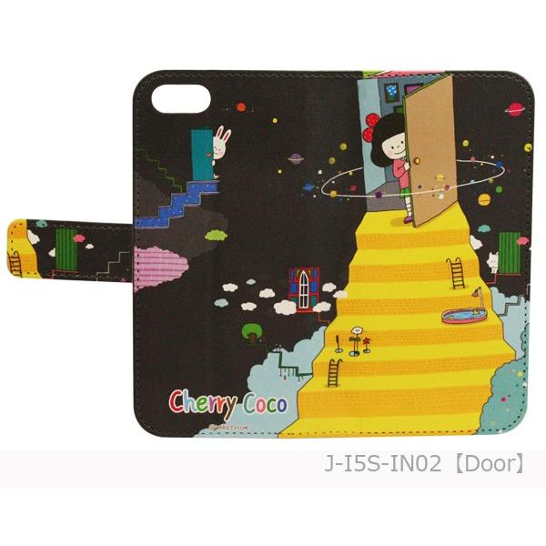 Cherry Coco チェリーココ iPhone SE / 5s / 5 対応 ブックタイプ スマ...